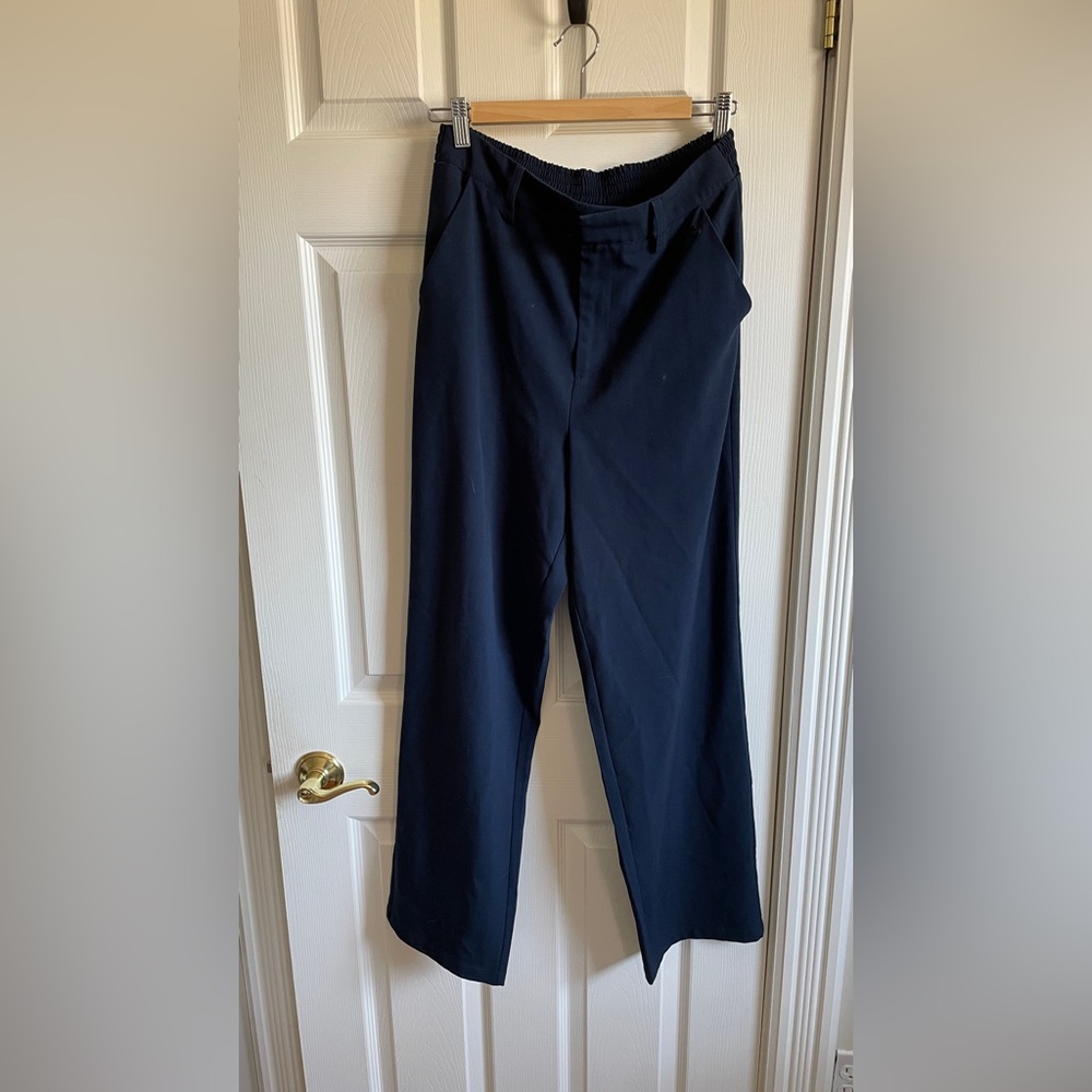 Numph Navy Blue Pants